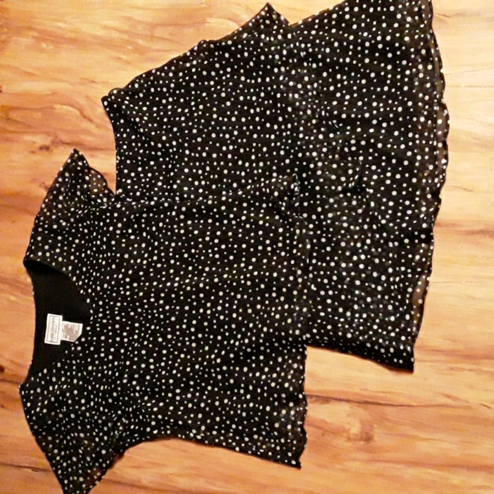 karin stevens petites skirt set, size 6P